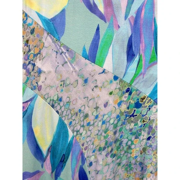 NEW Soft Surroundings Stella Maxi Dress MEDIUM 10 12 Coastal Resortwear Vacation - Picture 9 of 12